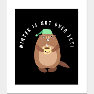 Winter is not over yet! Groundhog’s Day Posters and Art